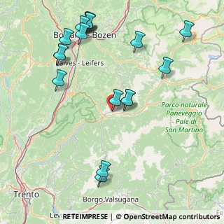 Mappa Viale Libertà, 38033 Cavalese TN, Italia (19.44389)