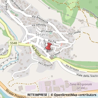 Mappa Via IV Novembre, 38038 Tesero TN, Italia, 38038 Tesero, Trento (Trentino-Alto Adige)