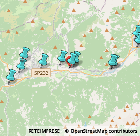 Mappa Via Socce, 38038 Tesero TN, Italia (4.92154)