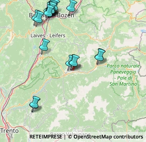 Mappa Via Marco, 38033 Cavalese TN, Italia (18.9625)