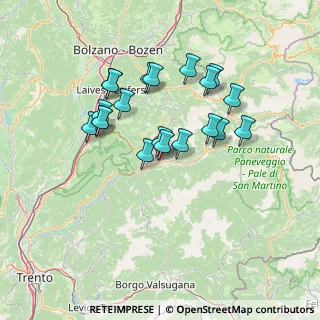 Mappa Via Marco, 38033 Cavalese TN, Italia (12.393)