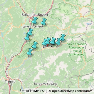 Mappa Via Marco, 38033 Cavalese TN, Italia (9.61583)