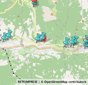 Mappa Via Noval, 38038 Tesero TN, Italia (2.94733)