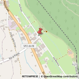 Mappa Via la Monica, 3, 23020 Prata Camportaccio, Sondrio (Lombardia)