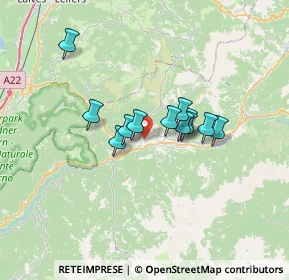 Mappa 38033 Cavalese TN, Italia (4.67083)