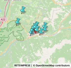Mappa 38033 Cavalese TN, Italia (3.51545)