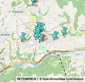Mappa 38033 Cavalese TN, Italia (0.71083)