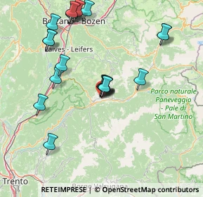 Mappa 38033 Cavalese TN, Italia (16.0225)
