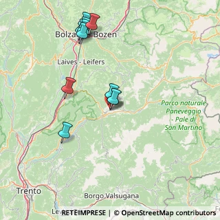 Mappa Via Trento, 38033 Cavalese TN, Italia (15.86818)