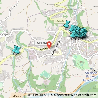 Mappa Via Trento, 38033 Cavalese TN, Italia (0.655)