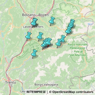 Mappa Via Gandhi, 38033 Cavalese TN, Italia (12.02176)