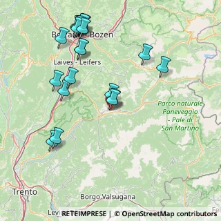 Mappa Via Gandhi, 38033 Cavalese TN, Italia (18.092)