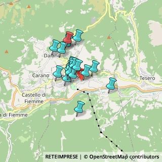 Mappa Via Gandhi, 38033 Cavalese TN, Italia (1.137)