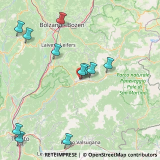 Mappa Via Dossi, 38033 Cavalese TN, Italia (20.00545)