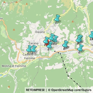 Mappa Via Dossi, 38033 Cavalese TN, Italia (1.95429)
