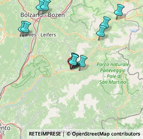 Mappa Via Delmarco, 38038 Tesero TN, Italia (14.55167)