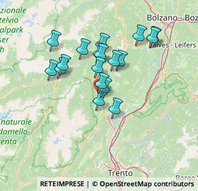 Mappa SP 73, 38010 Cunevo TN, Italia (11.45944)