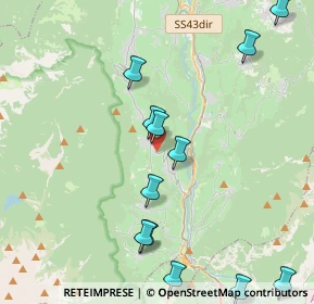 Mappa SP 73, 38010 Cunevo TN, Italia (5.07923)