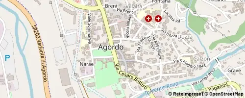 Mappa Agordo