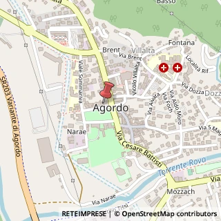 Mappa Corso Patrioti, 2, 32021 Agordo, Belluno (Veneto)