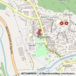 Mappa Corso degli Alpini, 15, 32021 Agordo, Belluno (Veneto)