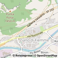خريطة Ziano di Fiemme