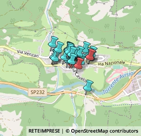 Mappa Via dell'Oca, 38030 Panchià TN, Italia (0.16923)