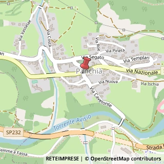 Mappa Via Cavelonte, 2, 38030 Panchià, Trento (Trentino-Alto Adige)