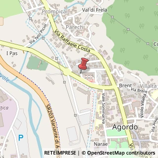 Mappa Via Insurrezione, 18, 32021 Agordo, Belluno (Veneto)