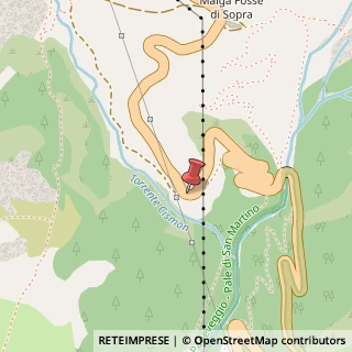 Mappa Via Orfanotrofio, 8, 38054 Siror, Trento (Trentino-Alto Adige)