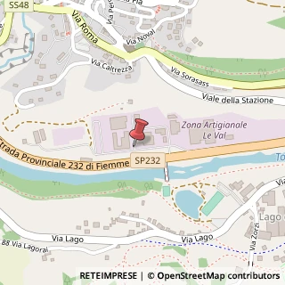 Mappa Via Como, 33, 38038 Tesero, Trento (Trentino-Alto Adige)