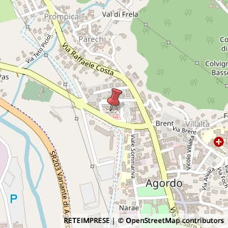 Mappa Via Insurrezione, 18F, 32021 Agordo, Belluno (Veneto)