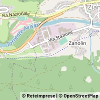 Map Ziano di Fiemme