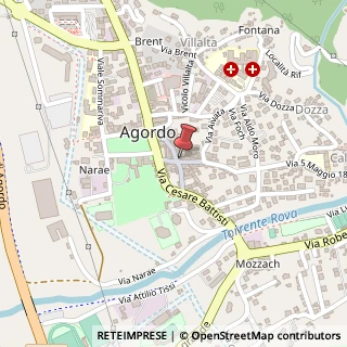 Mappa Via Giuseppe Garibaldi, 2, 32021 Agordo, Belluno (Veneto)
