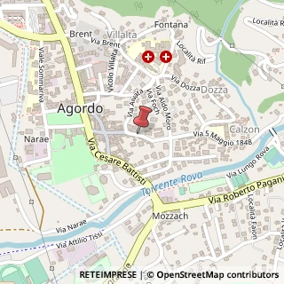 Mappa Via carrera 33, 32021 Agordo, Belluno (Veneto)