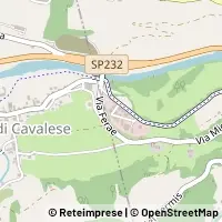 Hartă Cavalese