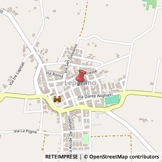 Mappa Via margherita 47, 74020 Leporano, Taranto (Puglia)