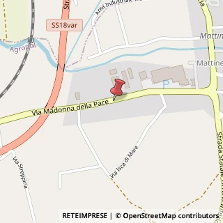 Mappa Via Madonna della Pace, 84043 Mattine SA, Italia, 84043 Agropoli, Salerno (Campania)
