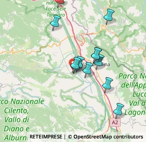 Mappa Via del Corticato, 84039 Teggiano SA, Italia (6.90167)