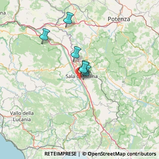 Mappa Via Sant'Agata, 84036 Sala Consilina SA, Italia (47.58733)