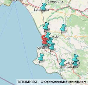 Mappa Via Portogallo, 84043 Agropoli SA, Italia (13.53308)