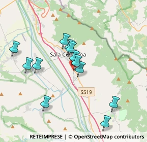 Mappa Via Godelmo, 84034 Sala Consilina SA, Italia (3.75333)