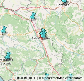 Mappa Via Godelmo, 84034 Sala Consilina SA, Italia (25.26083)