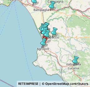 Mappa Via Garigliano, 84043 Agropoli SA, Italia (11.64333)