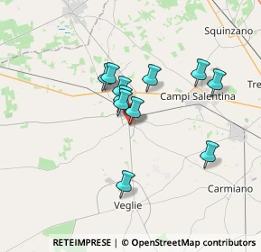Mappa Via Capitano Innocente, 73015 Salice Salentino LE, Italia (2.95)