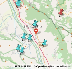 Mappa Via Godelmo, 84036 Sala Consilina SA, Italia (5.82727)