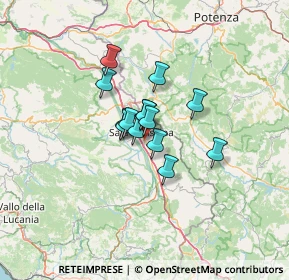 Mappa Via Godelmo, 84036 Sala Consilina SA, Italia (8.00143)