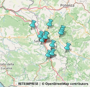 Mappa Via Godelmo, 84036 Sala Consilina SA, Italia (9.38615)
