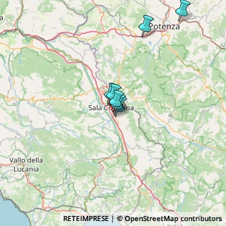 Mappa Via Godelmo, 84036 Sala Consilina SA, Italia (52.25056)