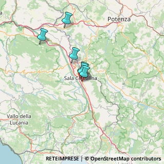 Mappa Via Godelmo, 84036 Sala Consilina SA, Italia (48.634)